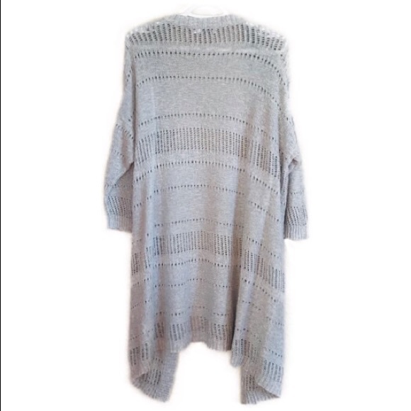 📦Sold📦Reitmans Grey knitted Open Front Cardigan - Picture 2 of 5